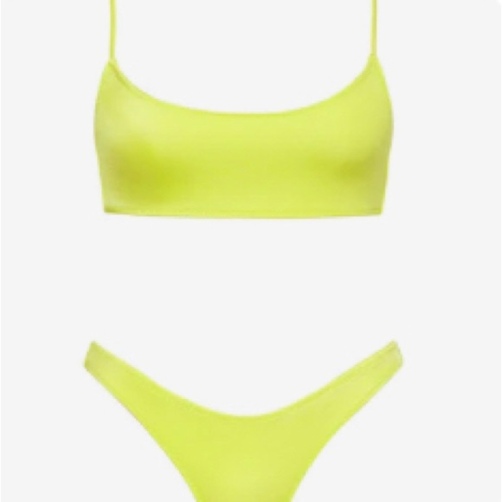 triangl mica swimsuit small top and xxs bottoms